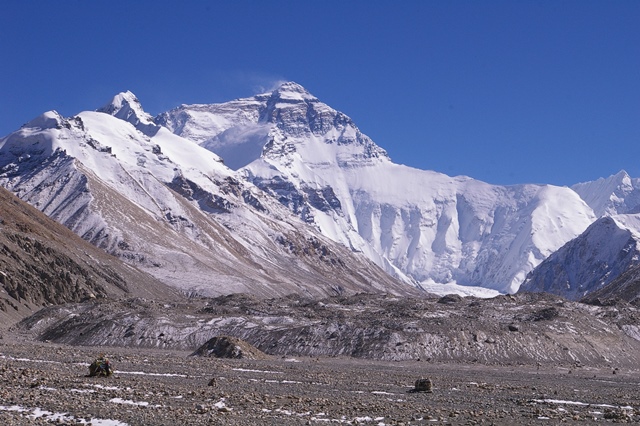 世界最高峰チョモランマ（8,848m）の雄姿