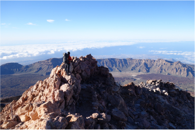 スペイン最高峰Mt.テイデ（3,718m）登頂と花咲くカナリア諸島