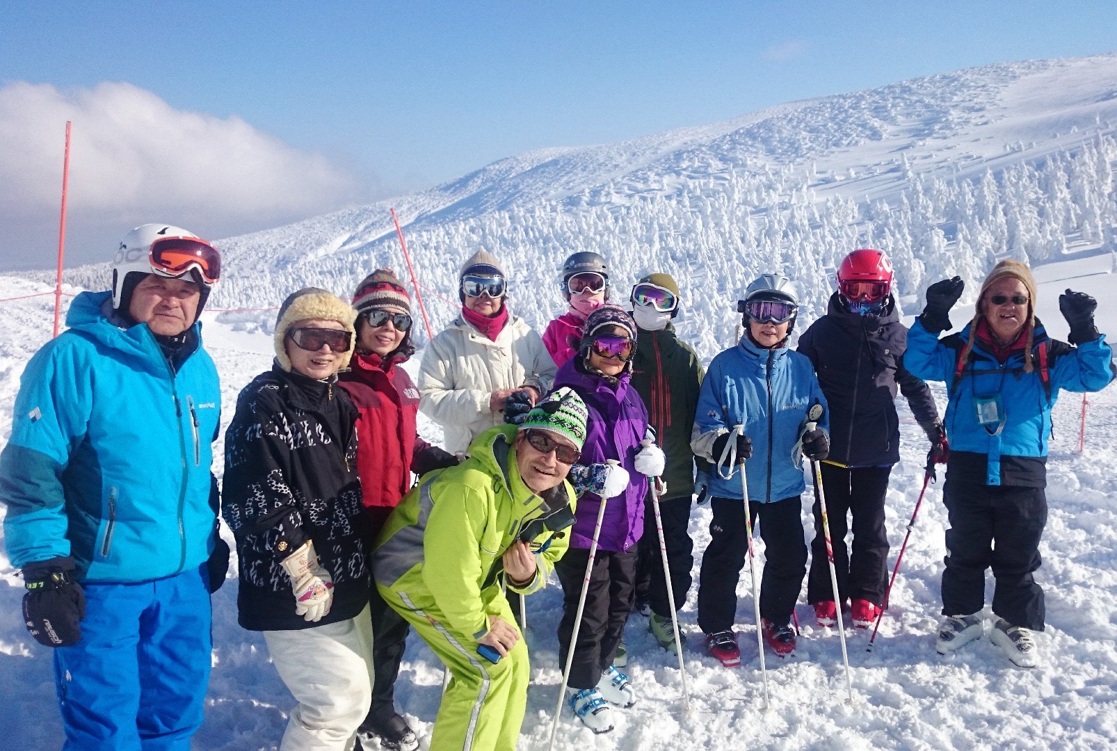 2月1日出発 岩崎元郎さんと滑ろう、樹氷を見ながら『レッツ・スキー！』 山形蔵王温泉スキー場 3日間