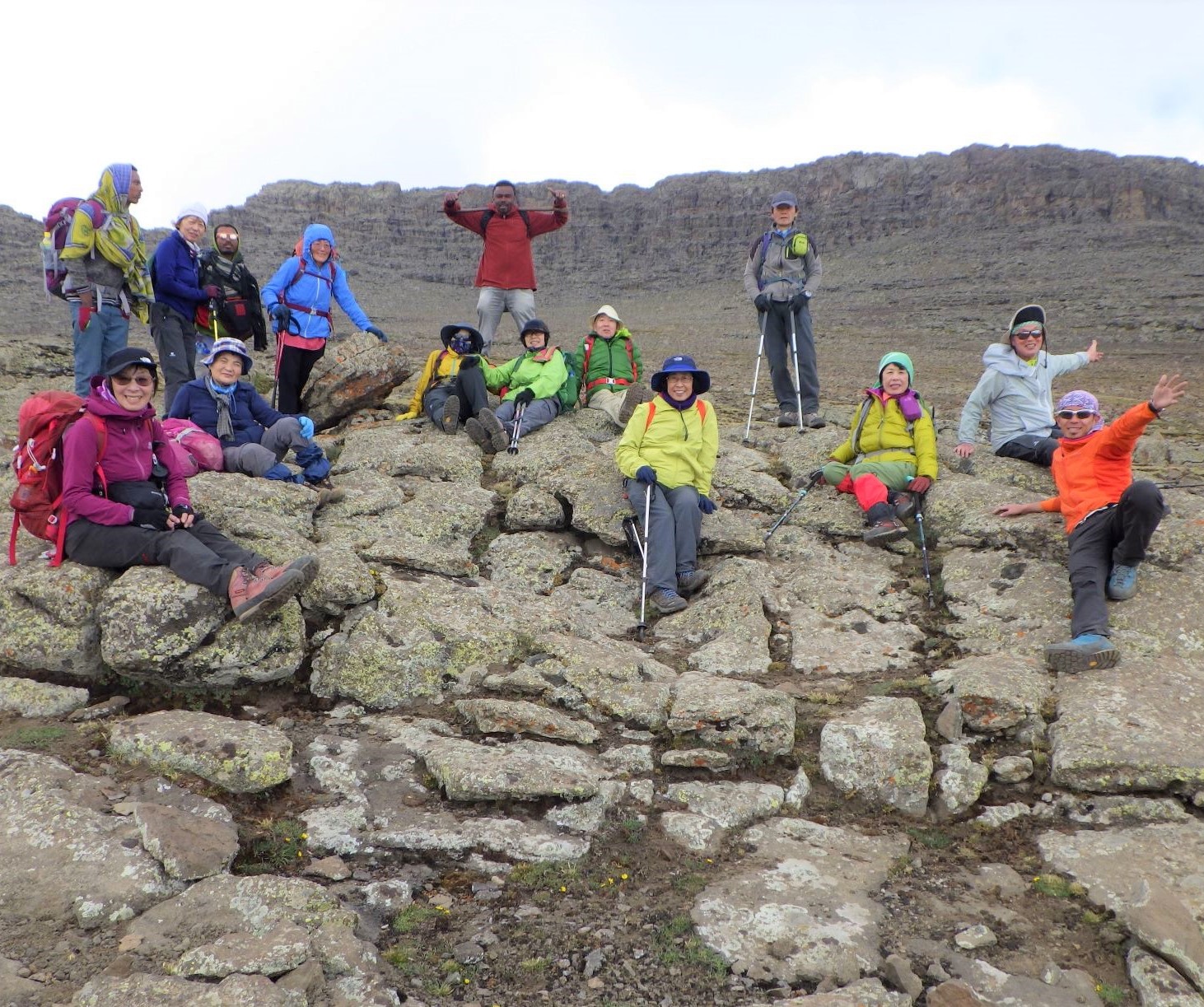 12月5日出発「エチオピア最高峰ラスダシャン（4,550m）登頂とダナキル砂漠 12日間」