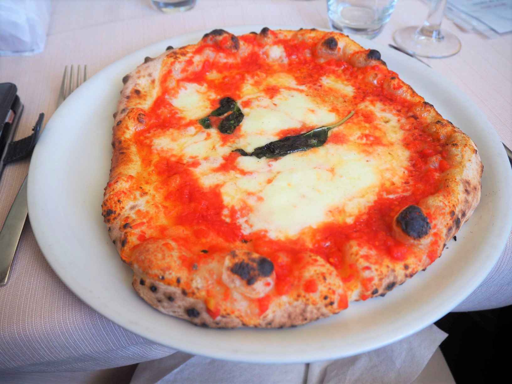 ナポリ発祥のマルゲリータピザ