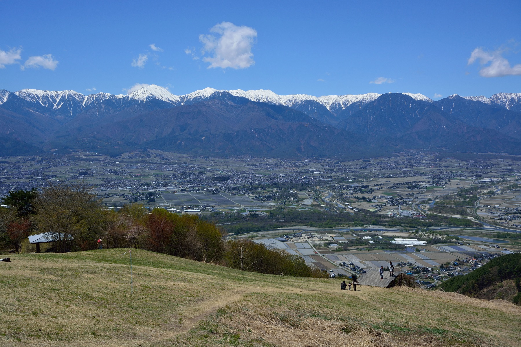 松本&安曇野　北アルプスの麓探訪と<BR>茶臼山、長峰山に登る　3日間