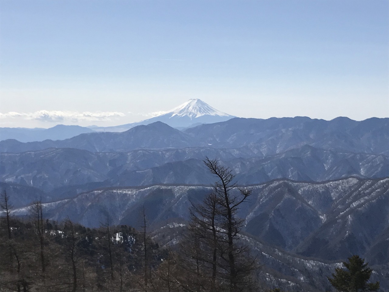 雪山講習会（入門）　雲取山　2日間<br>～三条の湯から雪の東京都最高峰に登頂～