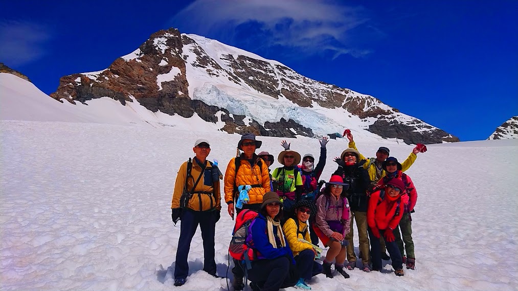 アルプス３大名峰展望ハイキング１０日間
