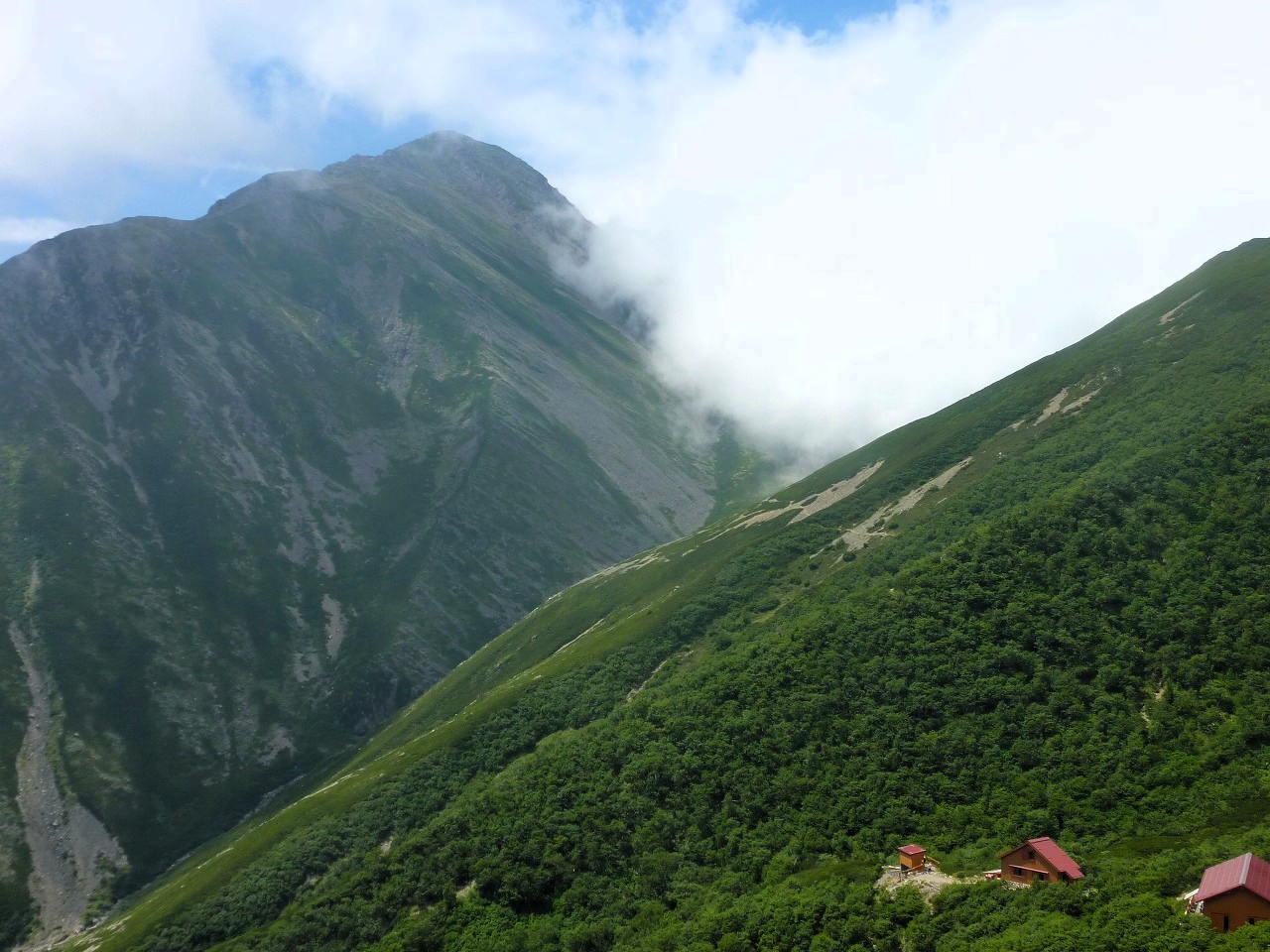 南アルプス３０００ｍ峰の大縦走<br>ゆっくり荒川岳（悪沢岳）から赤石岳　5日間