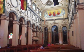 アディスアベバの三位一体教会内部