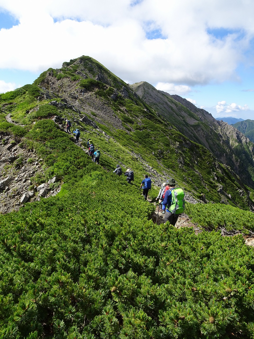 荒川三山縦走