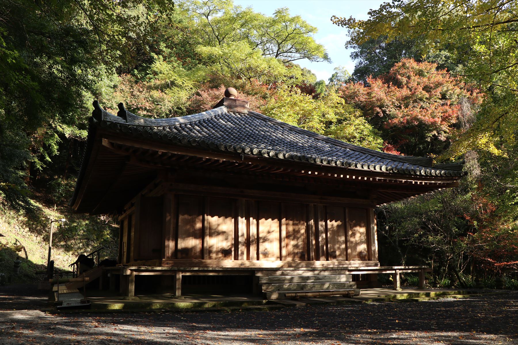 九州最古の木造建築　富貴寺の阿弥陀堂