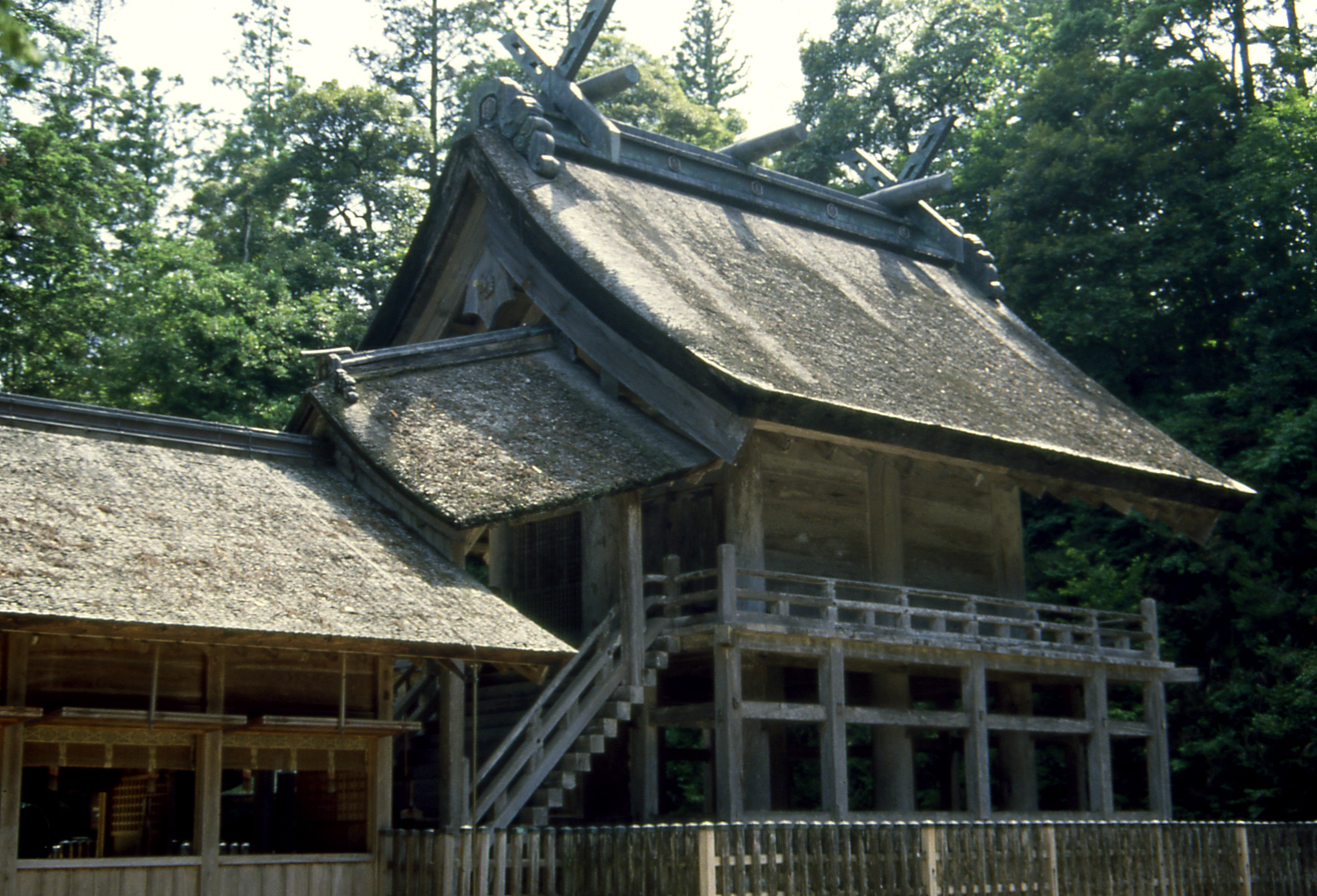 神魂神社は現存する日本最古の大社造りで出雲国造所縁の社