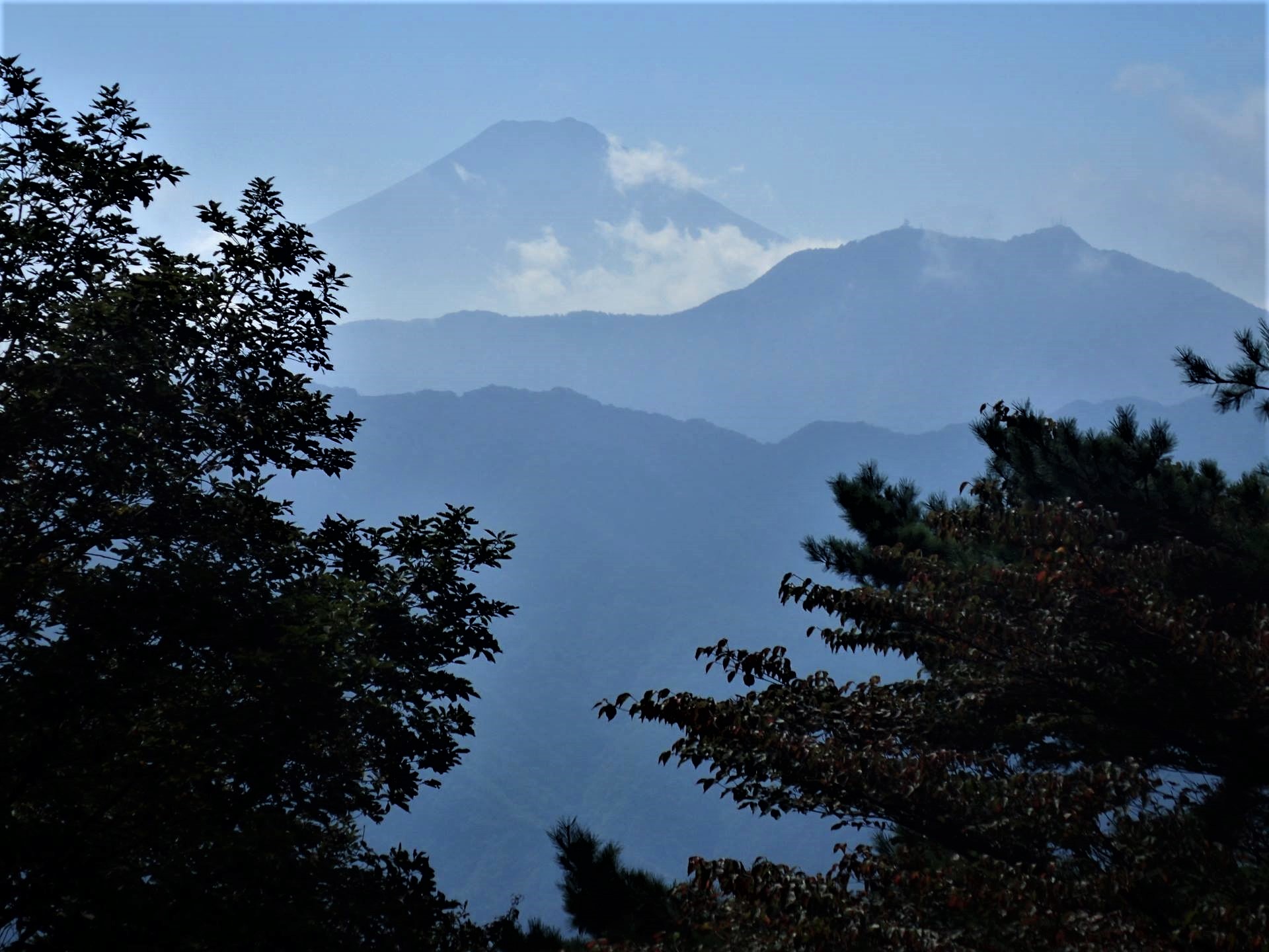 滝子山からの富士山
