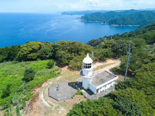 海面から光源までの高さが日本一の余部埼灯台